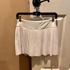 White tennis skirt NWT